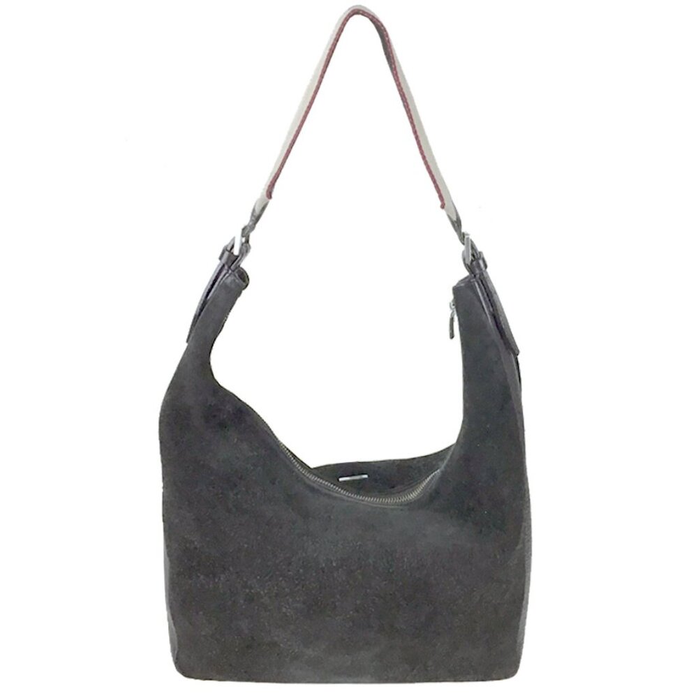 BURBERRY Hobo Large Suede/Leather Big Vintage Bag - Picture 2 of 16